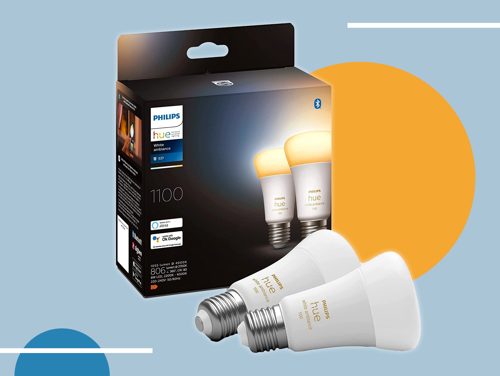 Philips hue white a19 deals smart led bulb